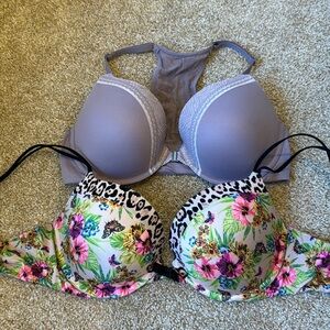 Victoria’s Secret push up bras 36D